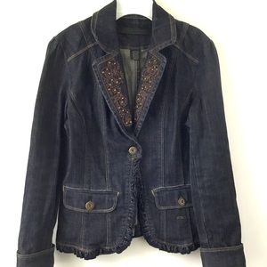 Womens sz sm Point Zero jean jacket